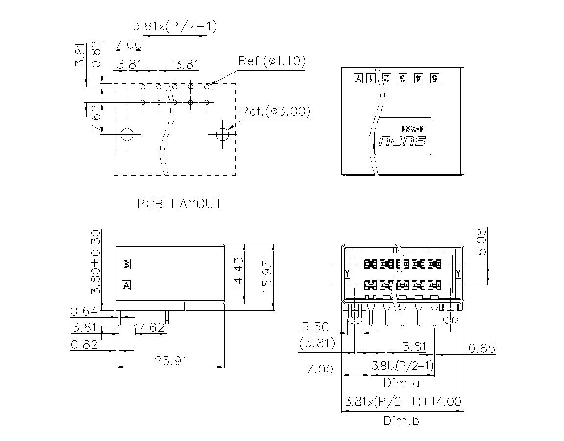 动态接插件连接器DP381H2XXF-BK-0Y10-速普电子