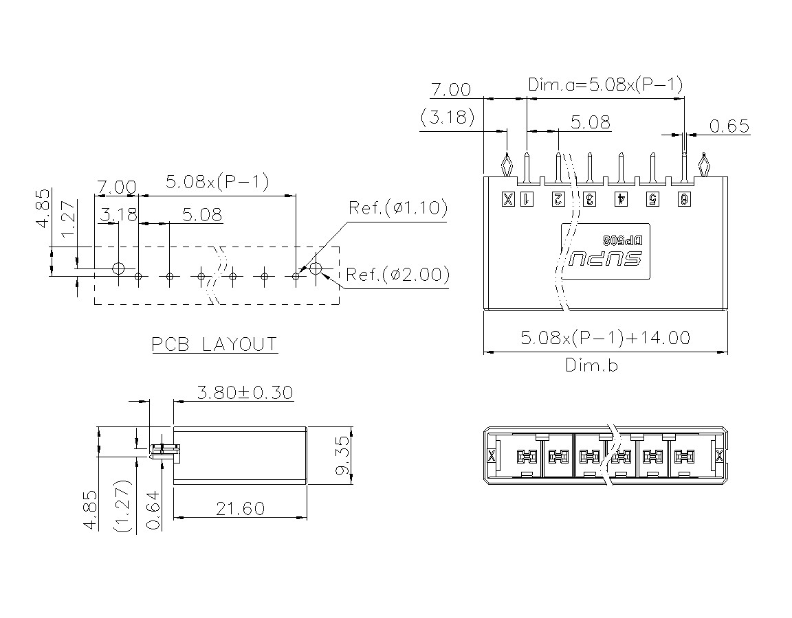 动态接插件连接器DP508V1XXF-BK-0X10-速普电子