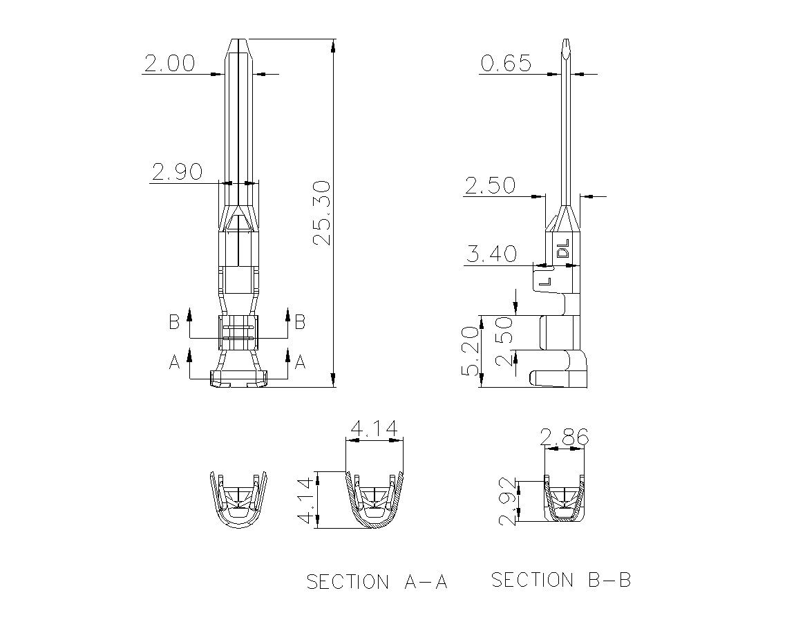 动态接插件连接器DL508V30M-03-1200-速普电子